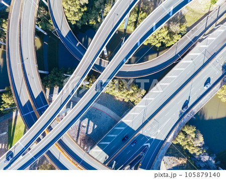 Bowen Hills Interchange in Brisbane Australia 105879140