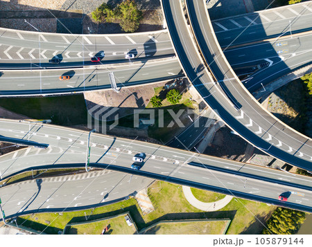 Bowen Hills Interchange in Brisbane Australia Bowen Hills Interchange in Brisbane Australia 105879144