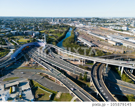 Bowen Hills Interchange in Brisbane Australia 105879145