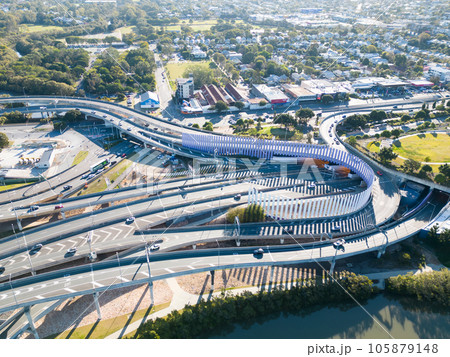 Bowen Hills Interchange in Brisbane Australia 105879148