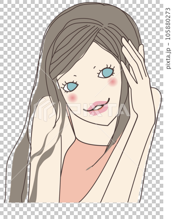 青い目の女性003 青い目の女性003 105880273