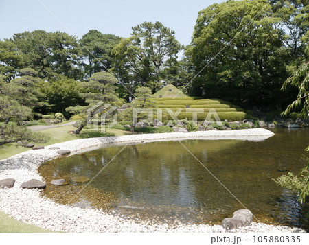 駿府城の紅葉山庭園(日本100名城) 駿府城の紅葉山庭園(日本100名城) 105880335