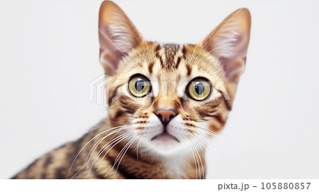 アラビアンマウ 猫 白背景のイラスト素材 [105880857] PIXTA