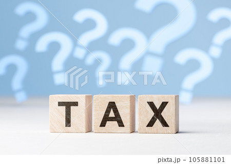 Tax Question mark. Questions and answers on taxation. income tax return form online for tax payment. Government, state taxes. Data analysis, paperwork, financial research, report. Tax Question mark. Questions and answers on taxation. income tax return form online for tax payment. Government, state taxes. Data analysis, paperwork, financial research, report. 105881101