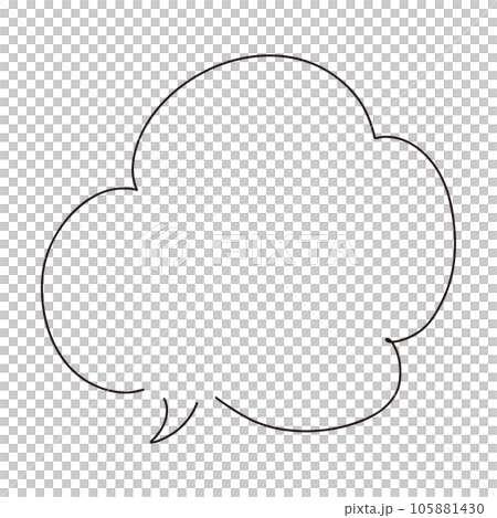 簡單的手寫語音氣泡 105881430