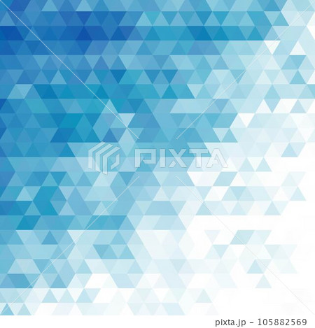 Abstract mosaic geometric blue background. eps 10 105882569