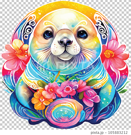 caribbean monk full body watercolor clipart caribbean monk full body watercolor clipart 105883212