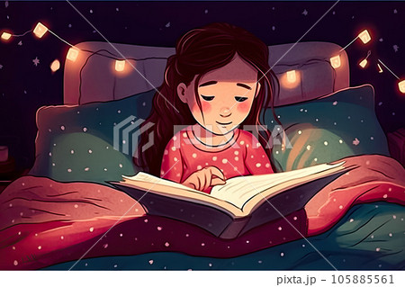 Escape into a book - Generative AI 105885561