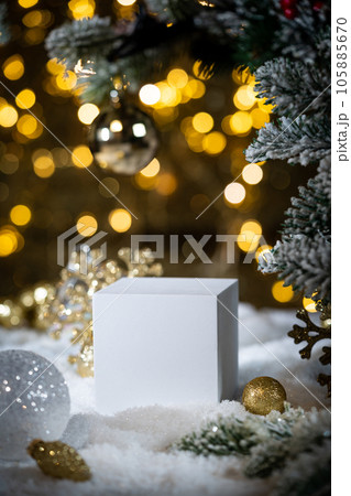 Winter Christmas composition Winter Christmas composition 105885670