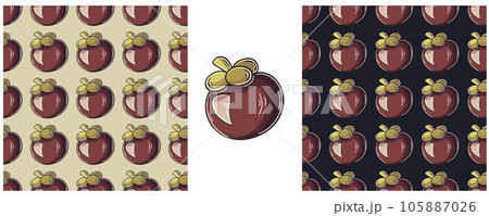 Seamless pattern. Color Set in hand draw style. Can be used for fabric and etc Seamless pattern. Color Set in hand draw style. Can be used for fabric and etc 105887026