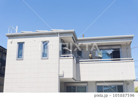 陸屋根の住宅 ベランダ 陸屋根の住宅 ベランダ 105887596