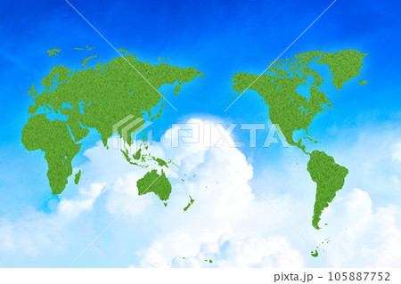 SDGs　イメージ素材　背景素材 105887752