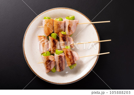 ししとうのハム巻き ししとうのハム巻き 105888203