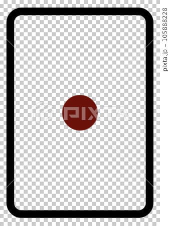 Mahjong tiles white spot Mahjong tiles white spot 105888228