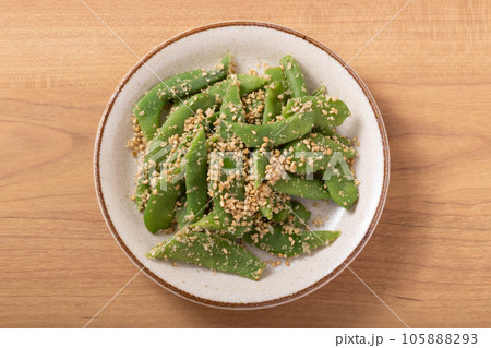 モロッコインゲンのゴマ和え モロッコインゲンのゴマ和え 105888293