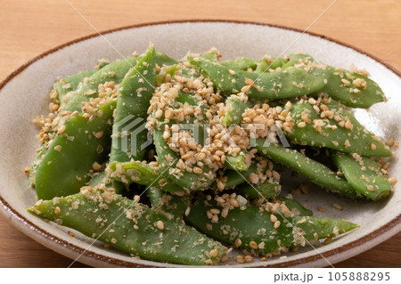 モロッコインゲンのゴマ和え モロッコインゲンのゴマ和え 105888295