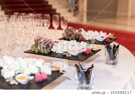 Buffet table Buffet table 105889217