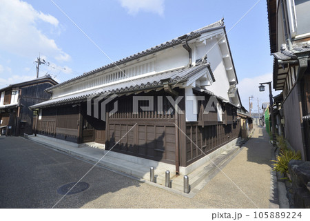 江戸時代の街並み今井町 奈良県橿原市 江戸時代の街並み今井町 奈良県橿原市 105889224