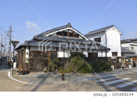 江戸時代の街並み今井町 奈良県橿原市 江戸時代の街並み今井町 奈良県橿原市 105889234