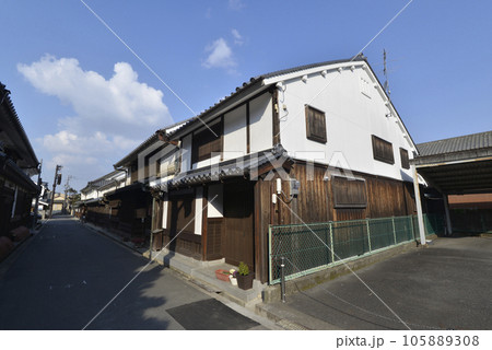江戸時代の街並み今井町 奈良県橿原市 江戸時代の街並み今井町 奈良県橿原市 105889308