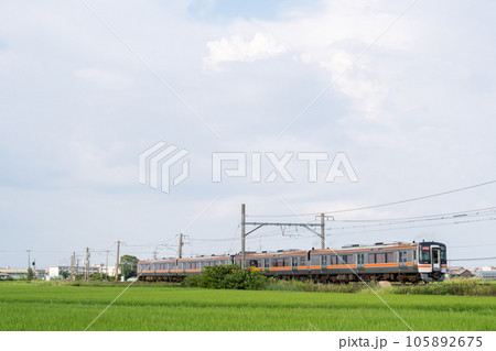 【関西本線】白鳥信号所を発車する快速みえ 105892675