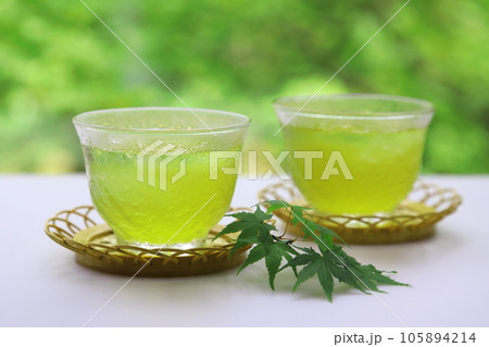 冷茶(緑茶・夏イメージ) 冷茶(緑茶・夏イメージ) 105894214