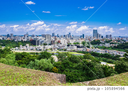 仙台城跡から望む市内中心部 仙台城跡から望む市内中心部 105894566