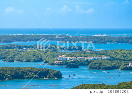 夏晴れの横山展望台 105895208