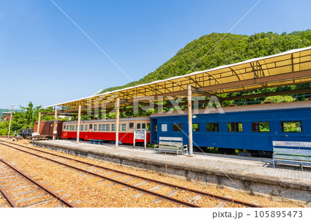 岡山県美咲町 旧片上鉄道 吉ヶ原駅構内の保存車両 岡山県美咲町 旧片上鉄道 吉ヶ原駅構内の保存車両 105895473