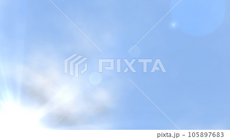 空 青空 太陽 背景 壁紙 少し薄め(ワイドサイズ) 空 青空 太陽 背景 壁紙 少し薄め(ワイドサイズ) 105897683