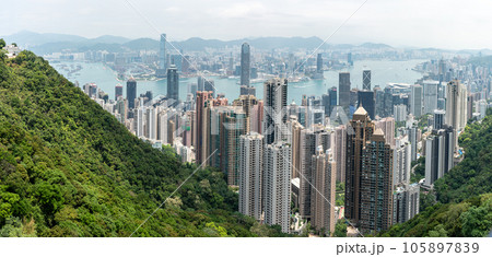 香港　太平山からの眺め 105897839
