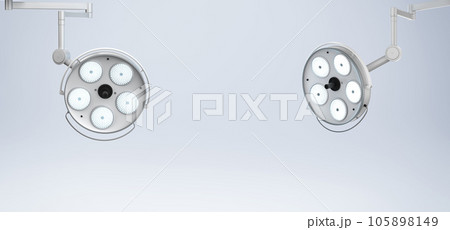 Surgery lights or medical lamps 105898149