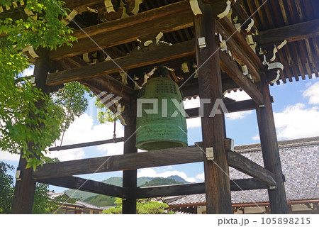 京都清涼寺鐘楼-2 105898215