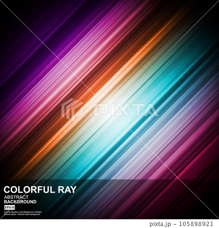 Colourful ray Colourful ray 105898921