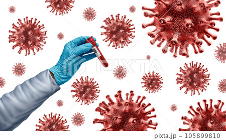Virus Blood Test Virus Blood Test 105899810