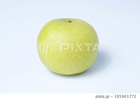 白背景の梨の写真 青梨 二十世紀梨 105901772