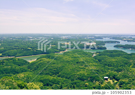 三重・伊勢志摩 横山展望台からの風景 三重・伊勢志摩 横山展望台からの風景 105902353