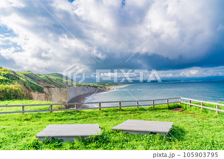 （北海道乙部町）GLAYが演奏した、シラフラのお立ち台 105903795