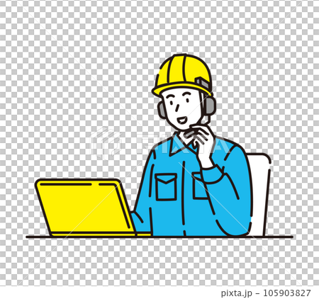 Helmet instruction operator 105903827