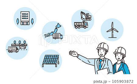 産業　背景　男性　女性 105903872