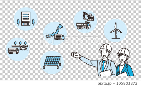 産業　背景　男性　女性 105903872