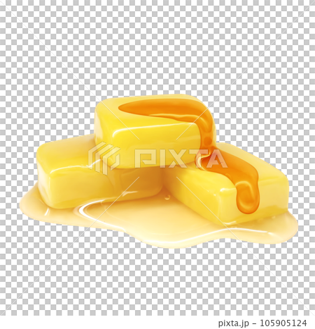 Honey butter illustration real Honey butter illustration real 105905124