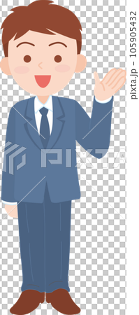 vector, vectors, business man 105905432