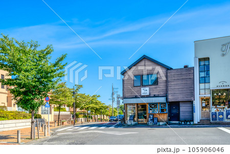 東京都大田区の都市風景　田園調布駅 105906046