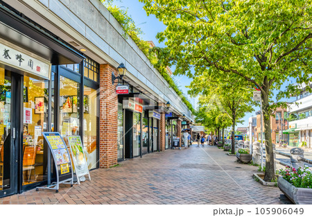 東京都大田区の都市風景 田園調布駅 東京都大田区の都市風景 田園調布駅 105906049