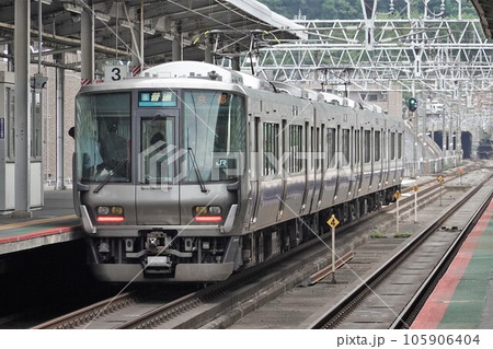 JR西日本 223系2500番台 R54編成 湖西線 B普通 京都行き JR西日本 223系2500番台 R54編成 湖西線 B普通 京都行き 105906404