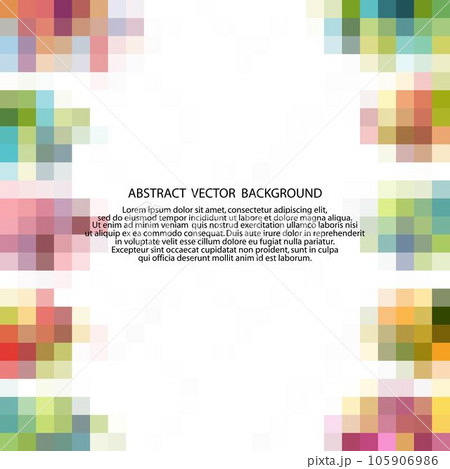 pattern background from a variety of multicolored squares. eps 10 pattern background from a variety of multicolored squares. eps 10 105906986