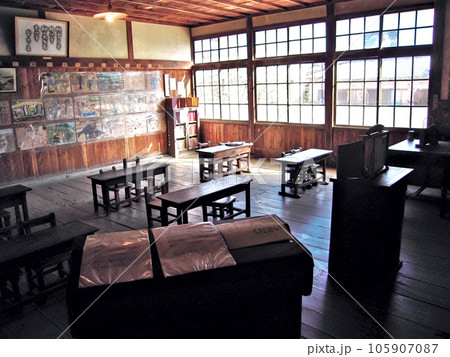 小豆島 二十四の瞳映画村 岬の分教場 木造校舎 苗場尋常小学校田浦分校 小豆島 二十四の瞳映画村 岬の分教場 木造校舎 苗場尋常小学校田浦分校 105907087