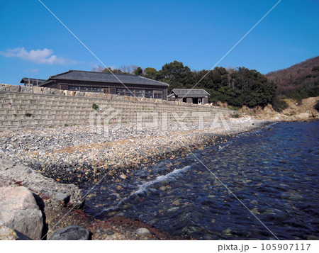 小豆島 二十四の瞳映画村 岬の分教場 木造校舎 苗場尋常小学校田浦分校 小豆島 二十四の瞳映画村 岬の分教場 木造校舎 苗場尋常小学校田浦分校 105907117