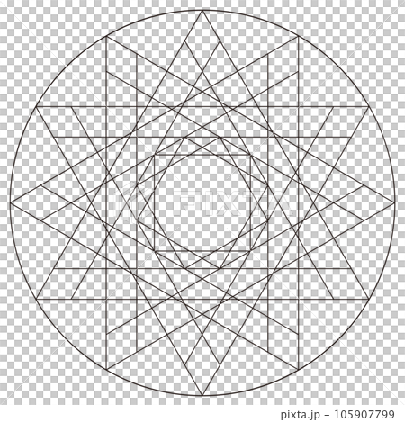十二邊形神聖幾何學 十二邊形神聖幾何學 105907799